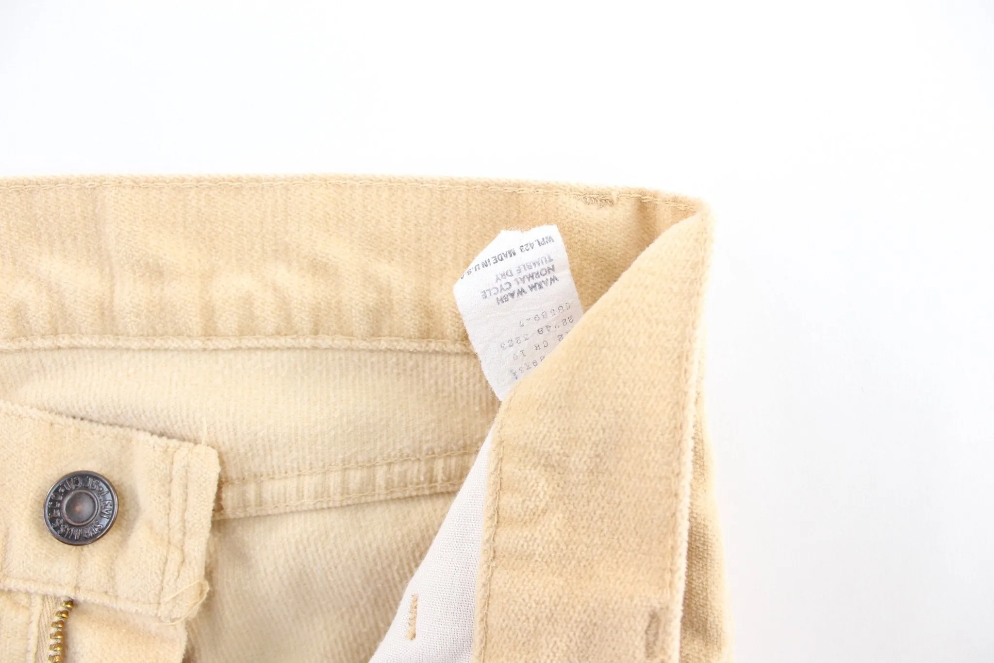 1980's Levi's USA Olympic Games Tan Pants