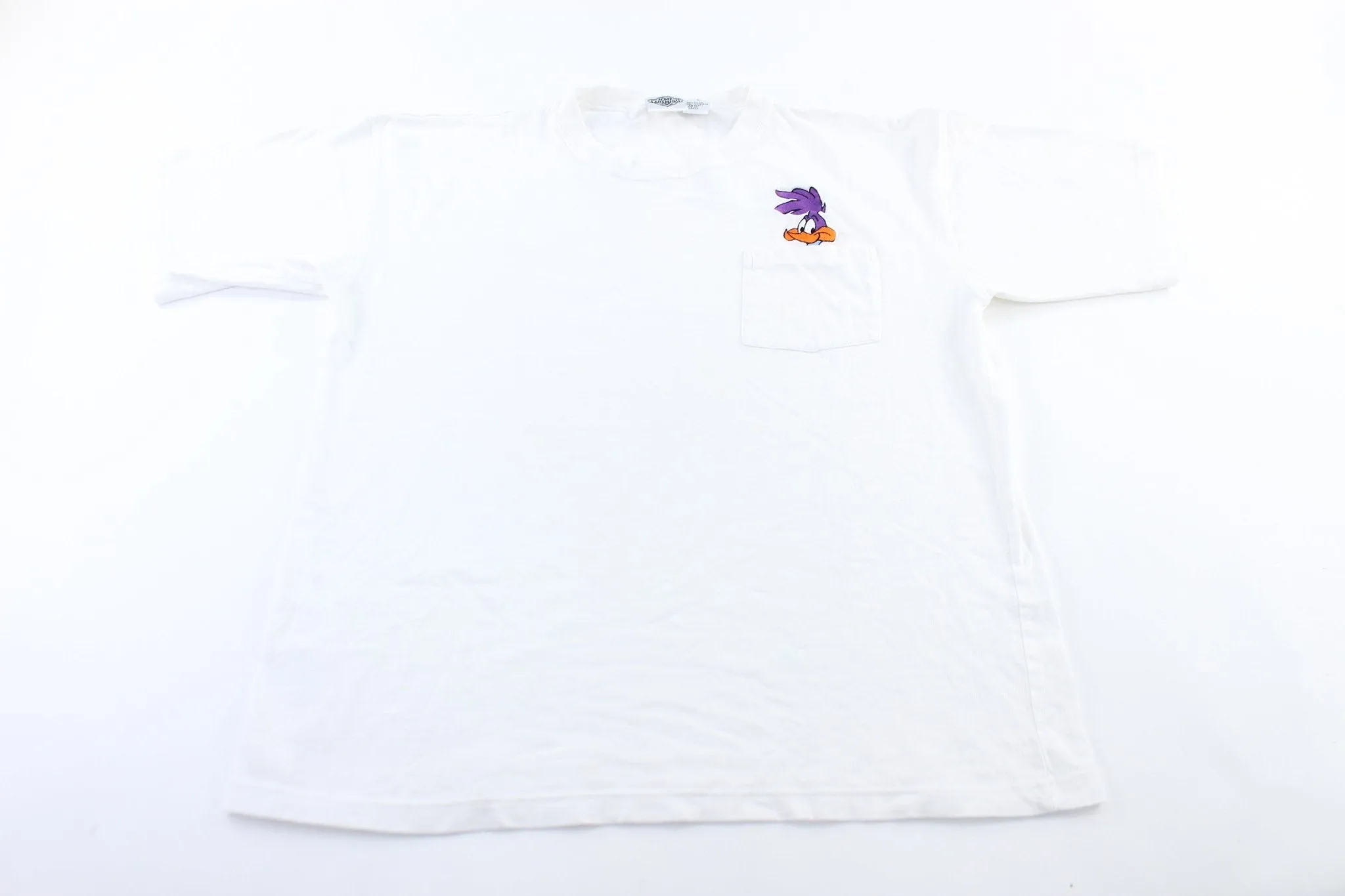 1991 Warner Bros Embroidered Road Runner T-Shirt