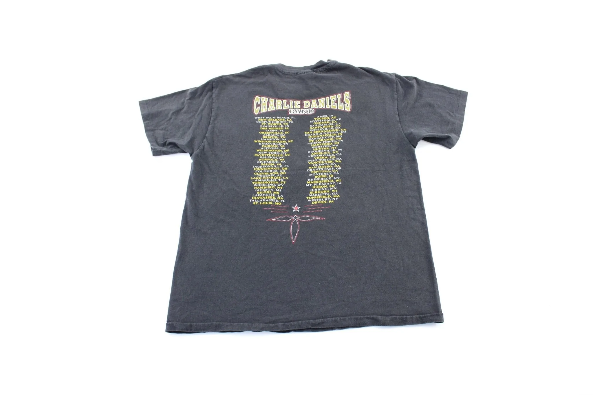1992 The Charlie Daniels Band Tour T-Shirt