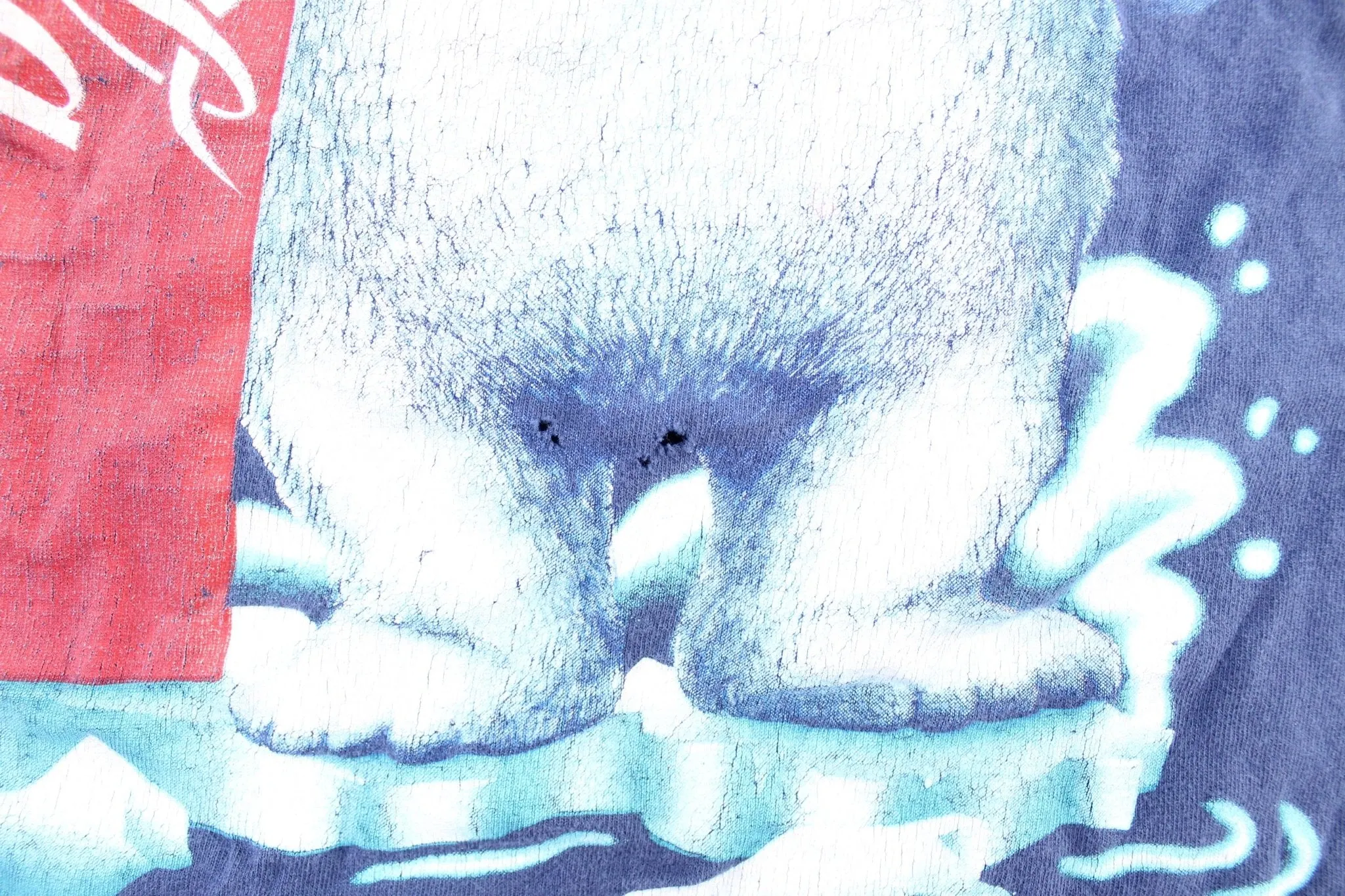 1995 Coca-Cola Polar Bear Promo T-Shirt