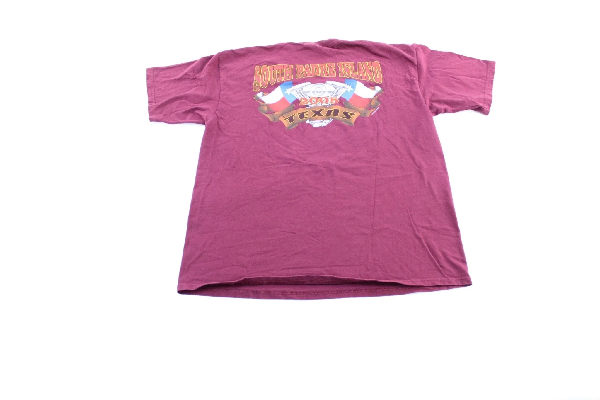 2005 South Padre Island, Texas Biker T-Shirt