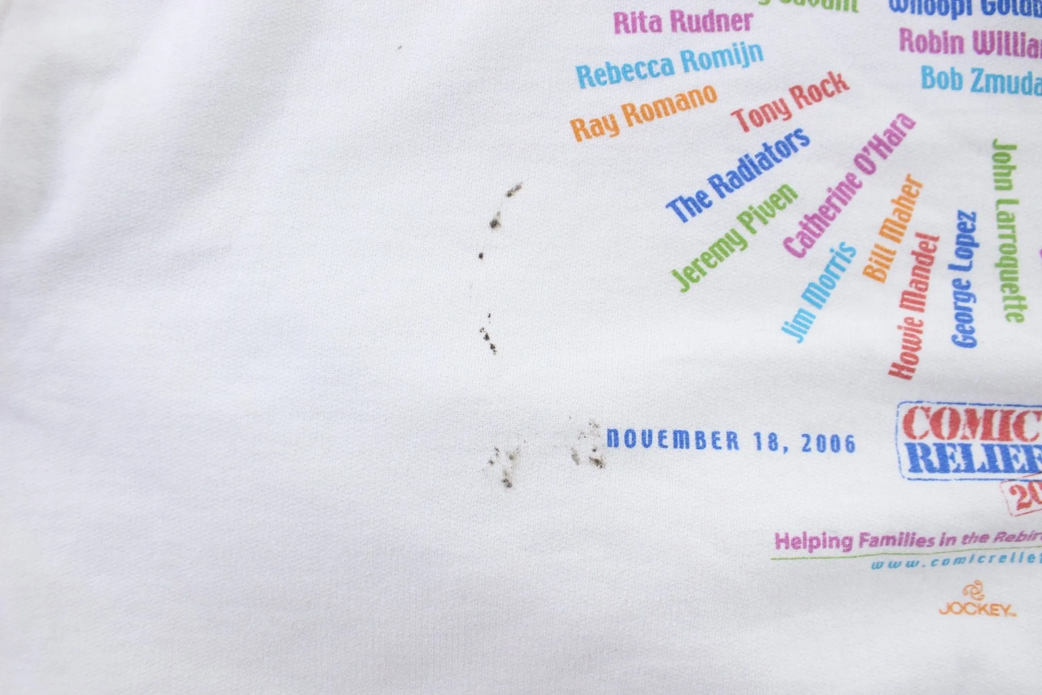 2006 Comic Relief Sweatshirt
