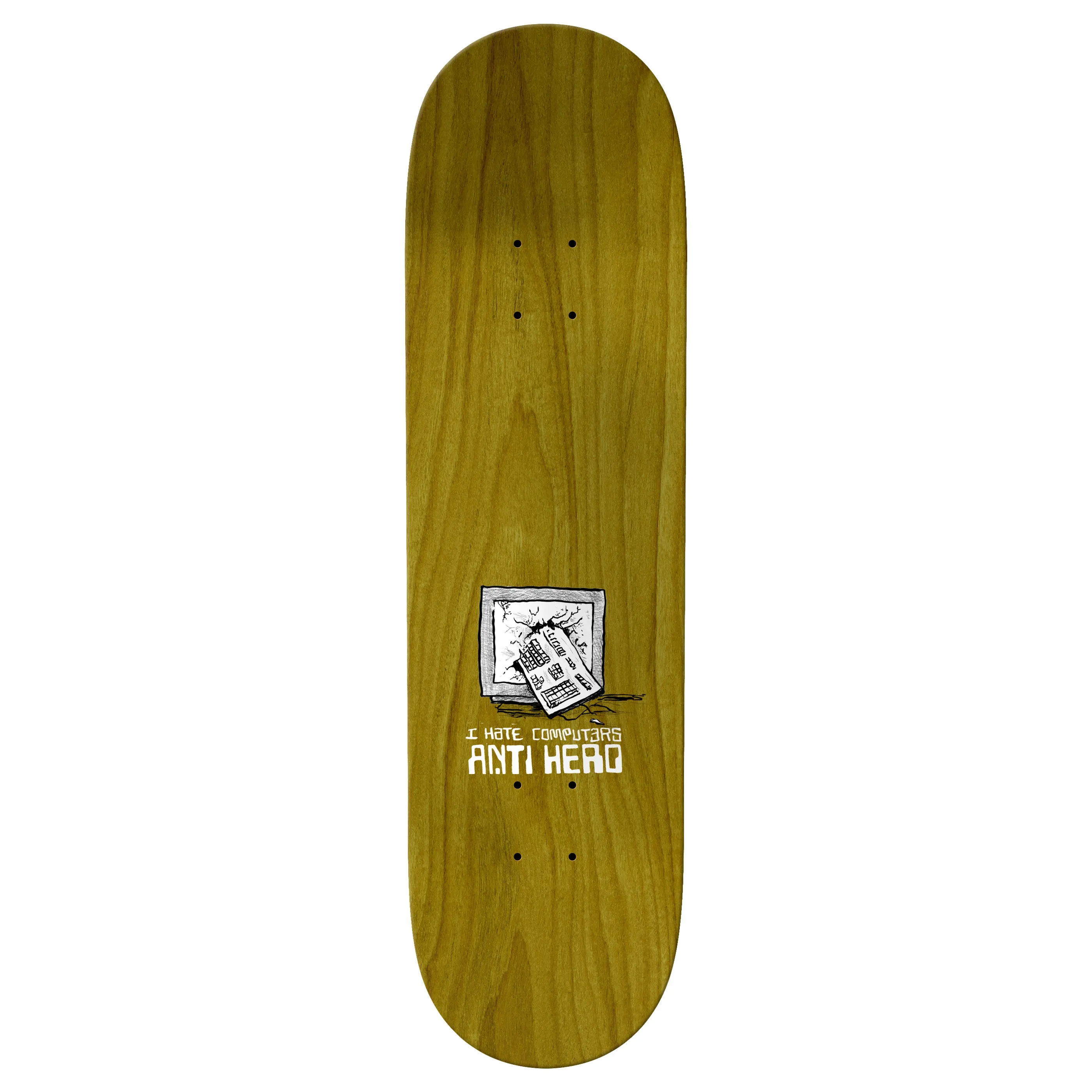 Anti Hero Deck Grant Taylor I Hate Computers 8.25"