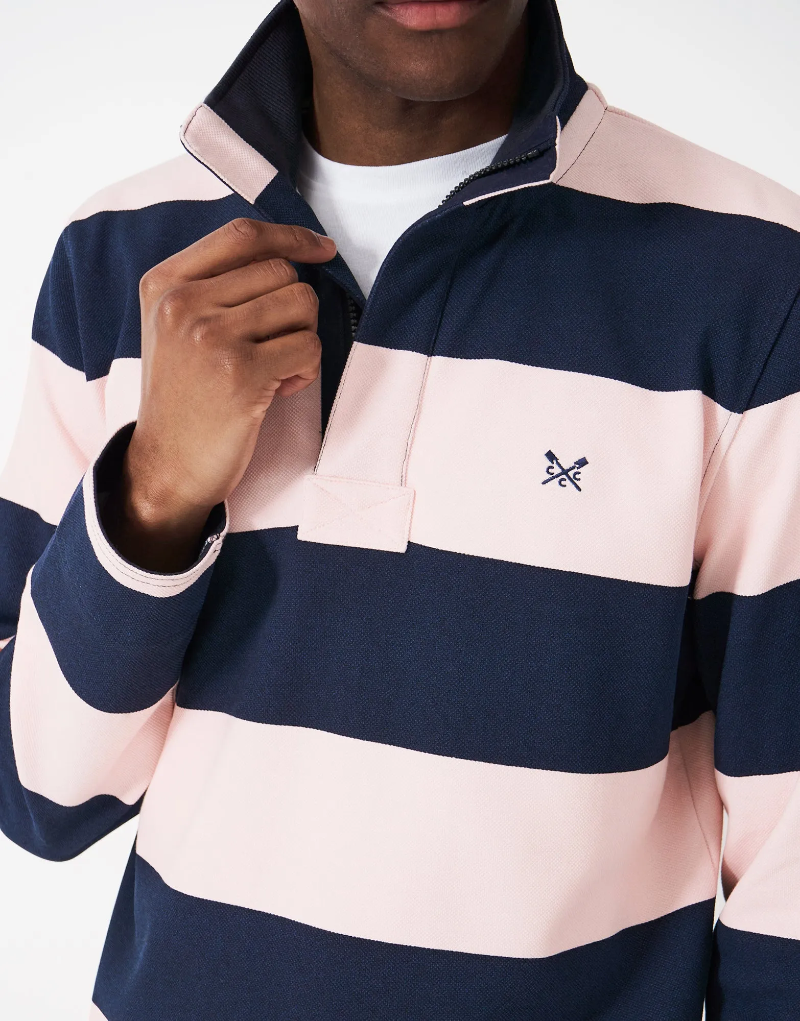 Crew Clothing Padstow Pique Sweatshirt