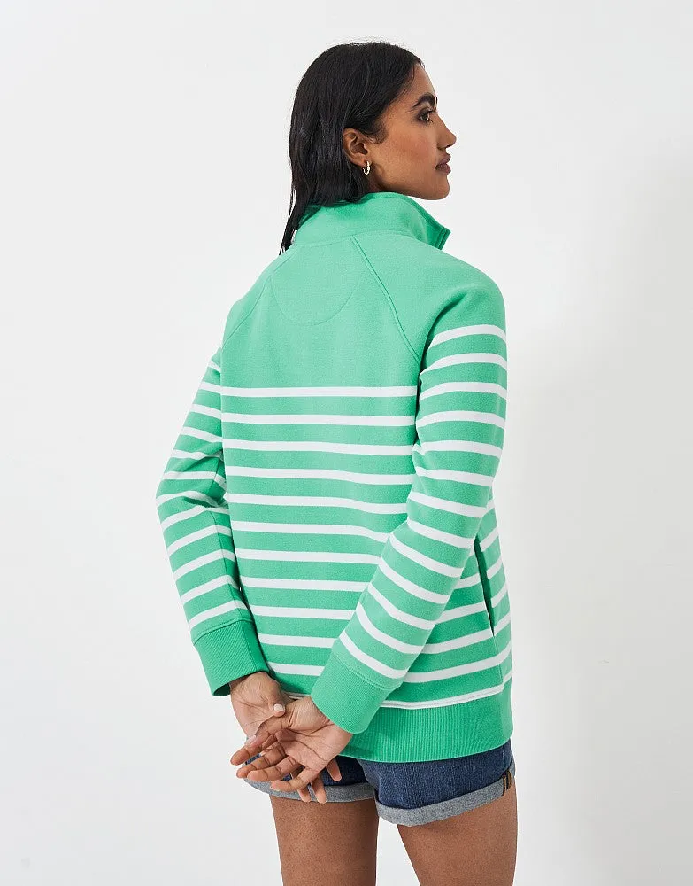 Crew Clothing Women's Half Zip Sweatshirt