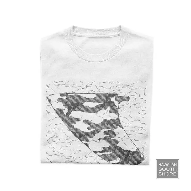 HawaiianSouthShore CAMO FIN Made in Hawaii S-2XL White