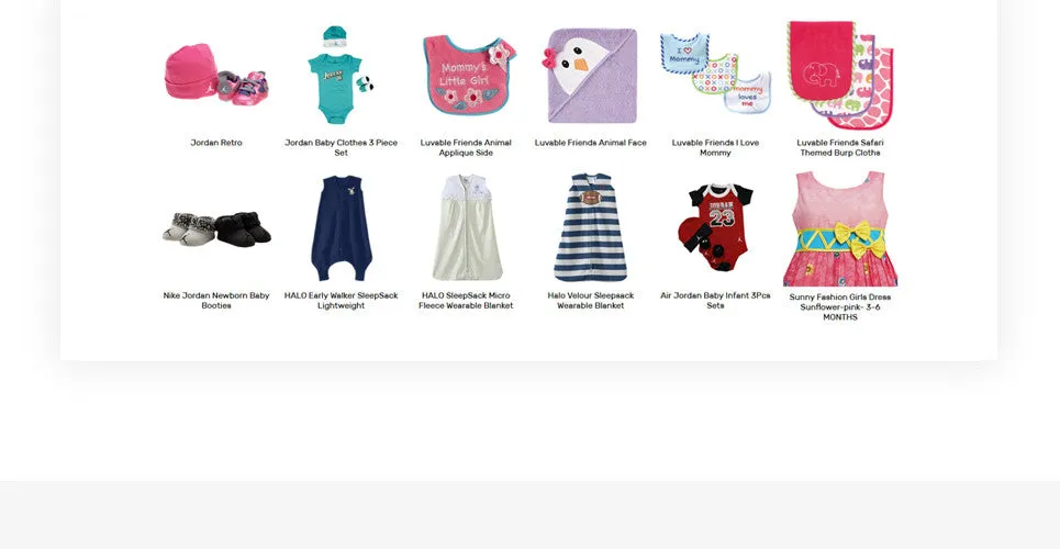 Kids Kiddo Clothing Magento Website Design
