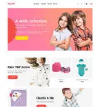 Kids Kiddo Clothing Magento Website Design