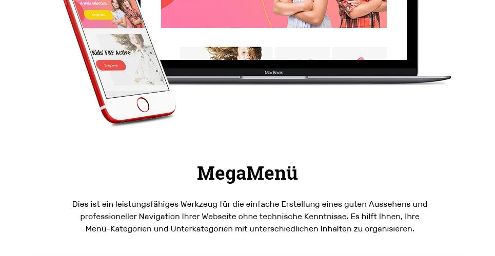 Kids Kiddo Clothing Magento Website Design