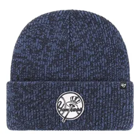 New York Yankees Navy Brain Freeze Cuff Knit