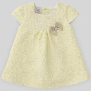 Paz Rodriguez Baby Girls Yellow ALALA Woven Dress