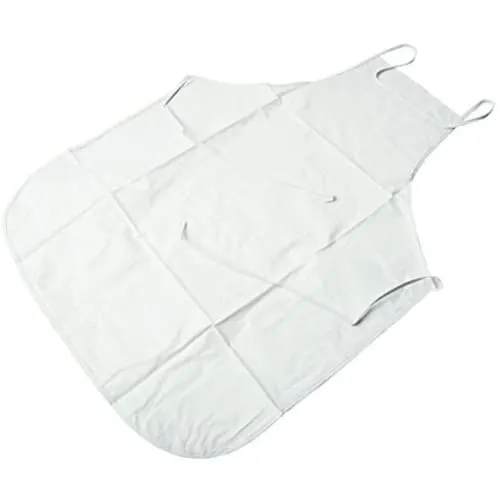 Plastic Apron - White
