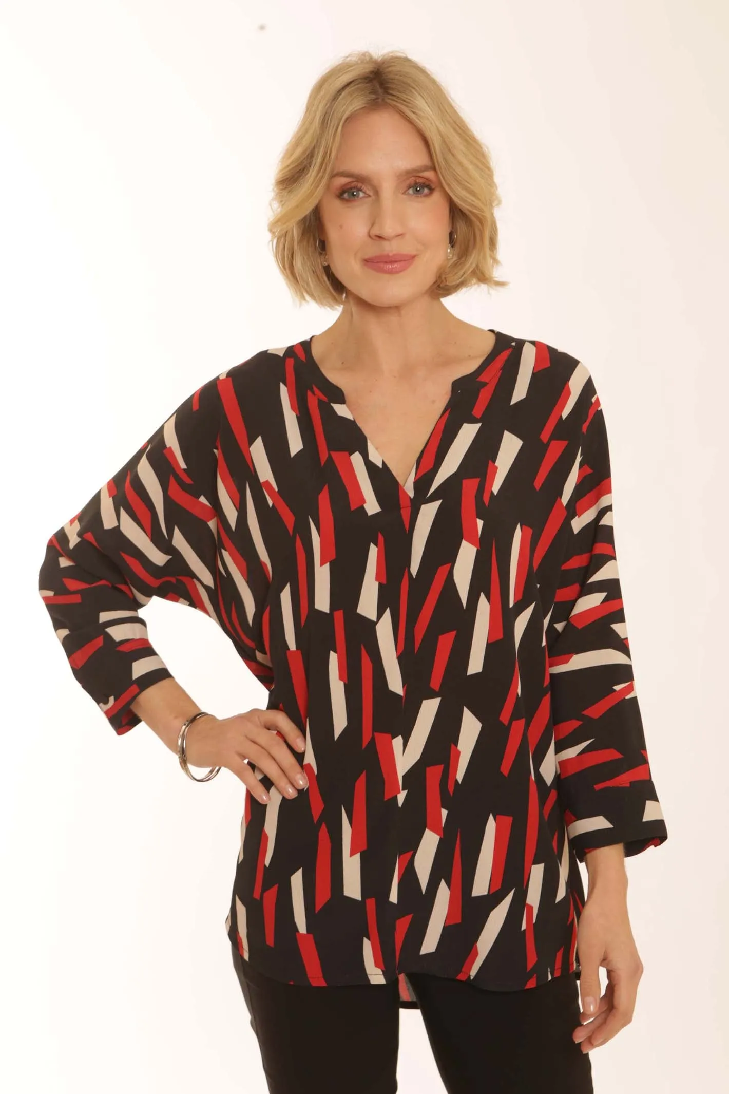 Pomodoro Clothing Shard Popover Shirt 82352